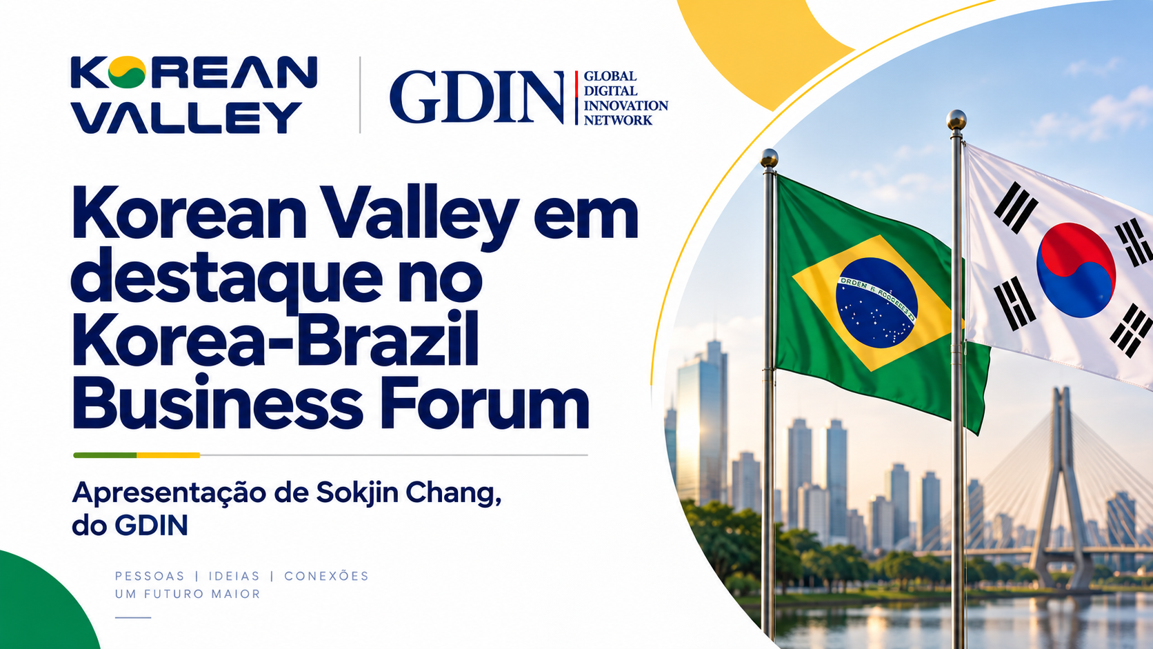 Korean Valley e empresas incubadas em Ivaiporã ganham destaque em fórum de negócios entre Brasil e Coreia do Sul