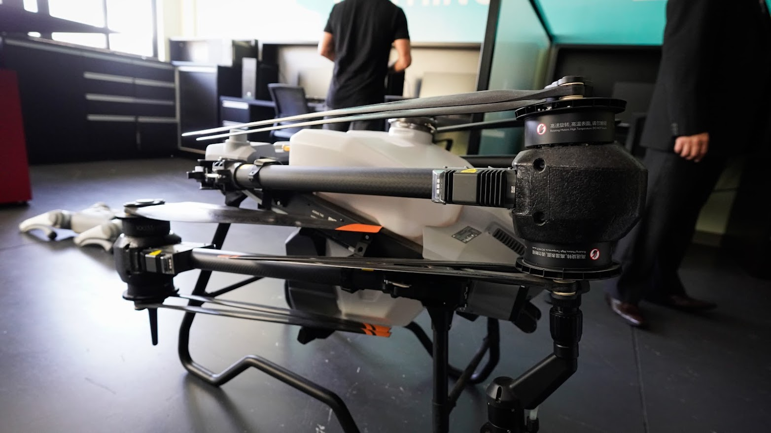 Drone agrícola — acervo fornecido pelo Korean Valley