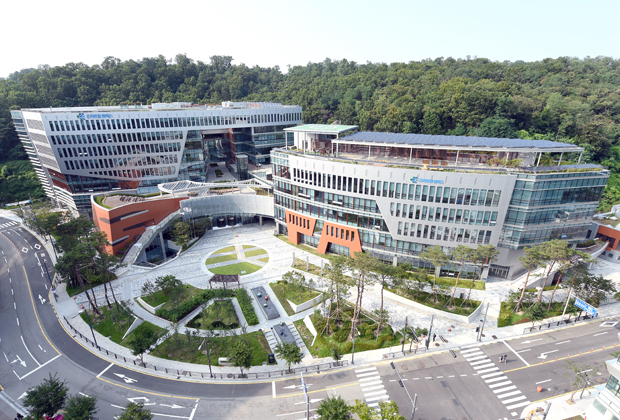 Vista aérea do campus — GDIN