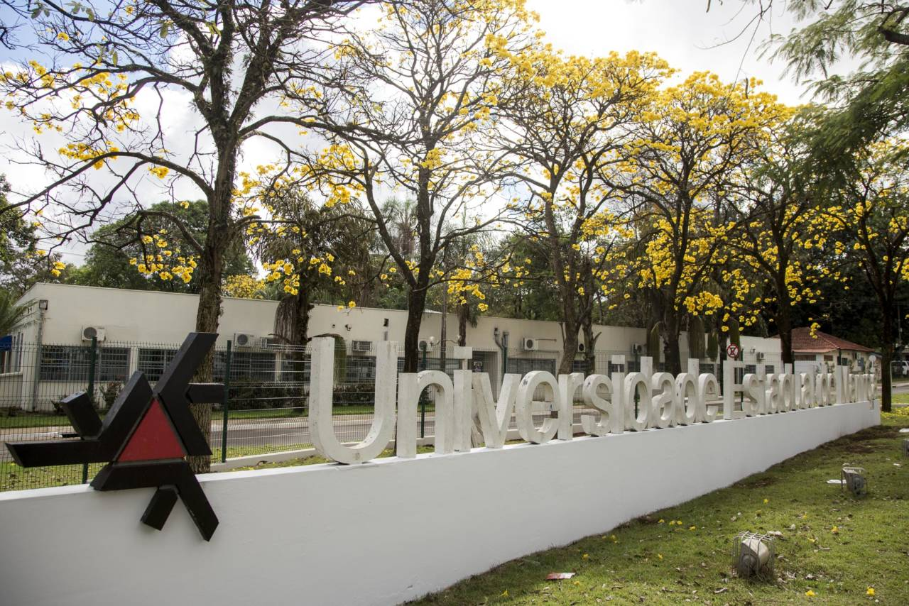 Fachada da Universidade Estadual de Maringá